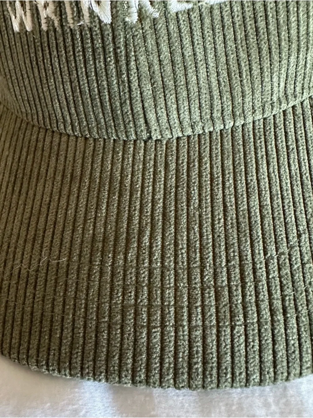 Allergic to Wrinkles Corduroy Hat